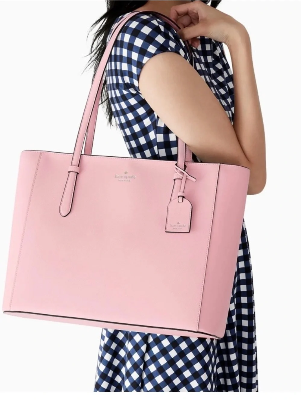 Kate Spade Pink Leather Tote